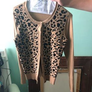 Leopard Cardigan